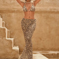Isla Morena Three Piece Bikini Set - Swimsuit with Skirt