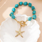 Waterproof T-Star Gold Bracelet in 18K gold plated stainless steel | 7th of April